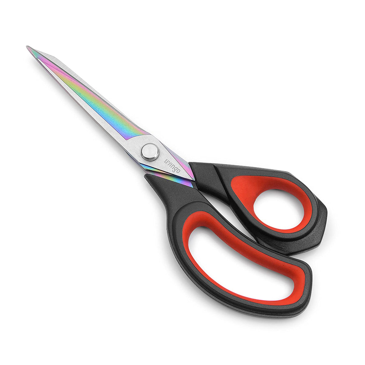 LIVINGO Premium Dressmaking Scissors Heavy Duty Multi-Purpose Titanium Coating Forged Stainless Steel Sewing Fabric Leather Tailor Comfort Grip Shears