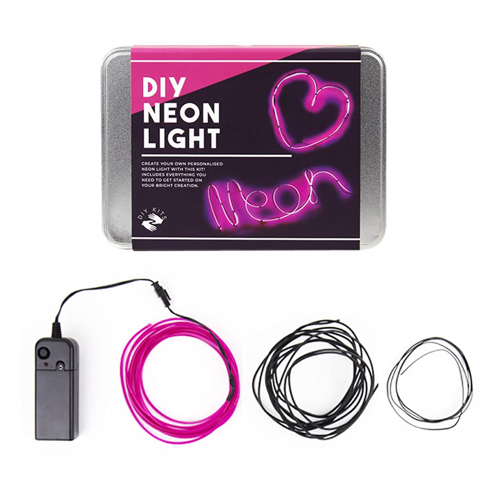 Gift Republic DIY Neon Light Kit, 200 g, Pink