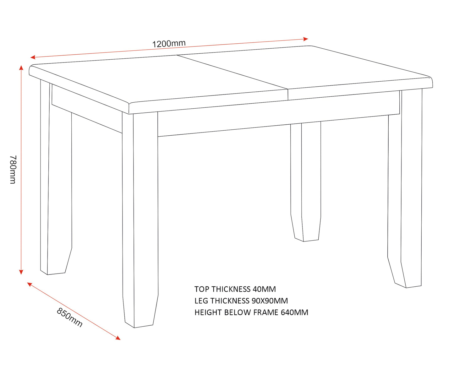 Seconique Windsor Extending Dining Table in Pebble Grey/Oak