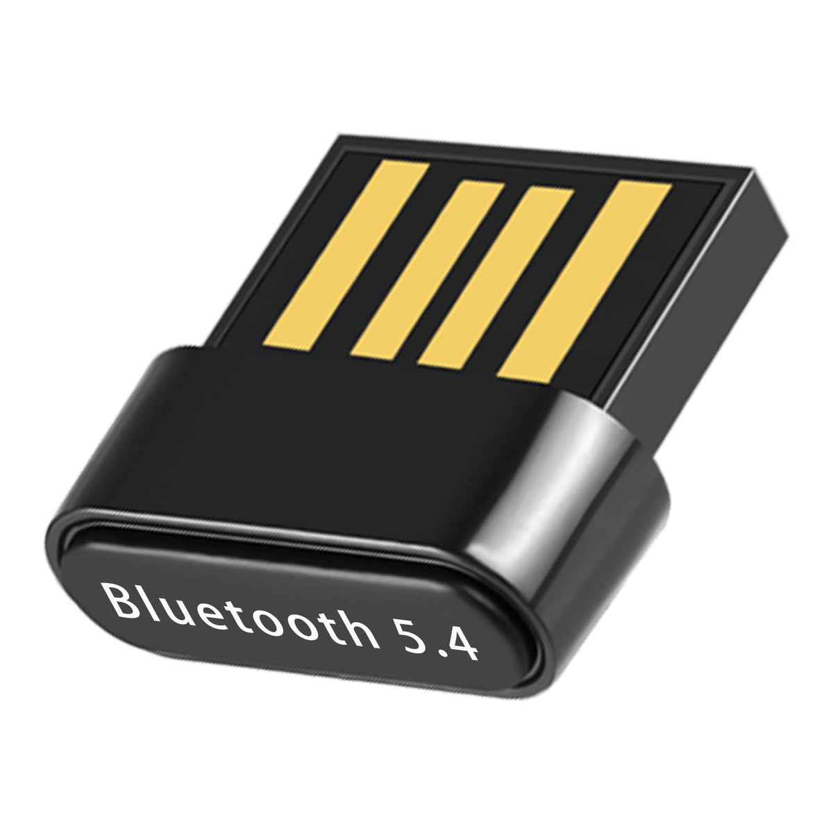 Bluetooth 5.4 Adapter PC USB Bluetooth Adapter for PC Bluetooth Transmitter EDR and BLE Modes Plug & Play Mini-Sized for Mouse, Keyboard, Headphones,