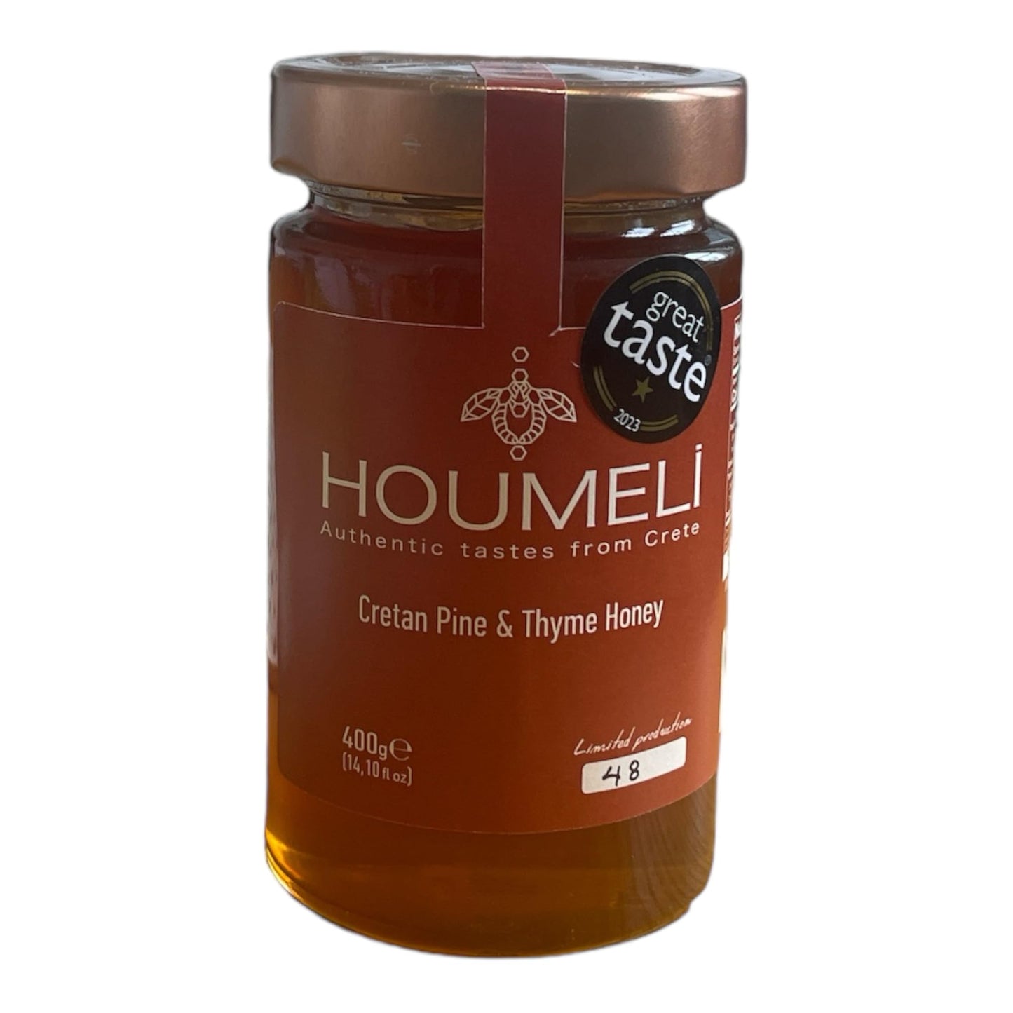 Houmeli Greek honey thyme and pine, 400 ml (Pack of 1)