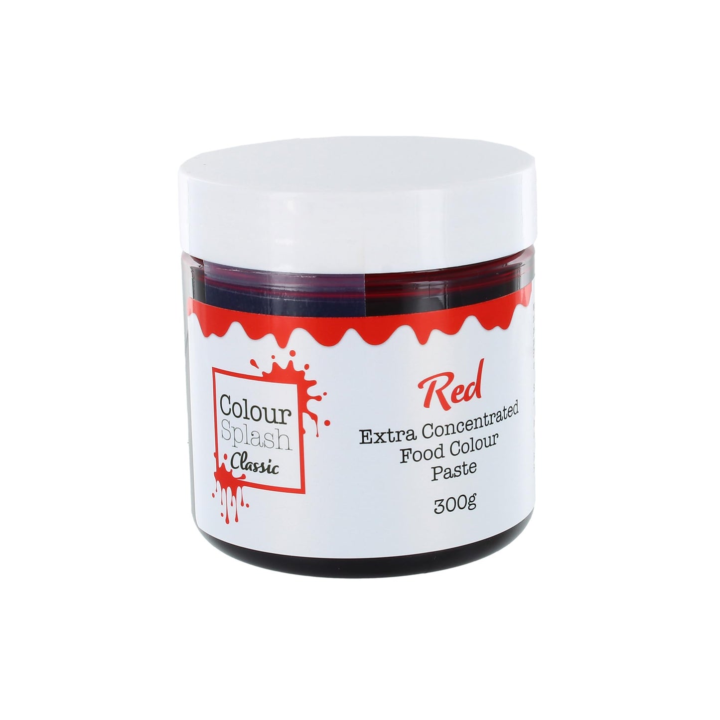 Colour Splash Extra Concentrated Food Colouring Paste | Red | Vibrant Edible Colour For Baking, Colours Fondant, Buttercream, Cake Mix - 300g