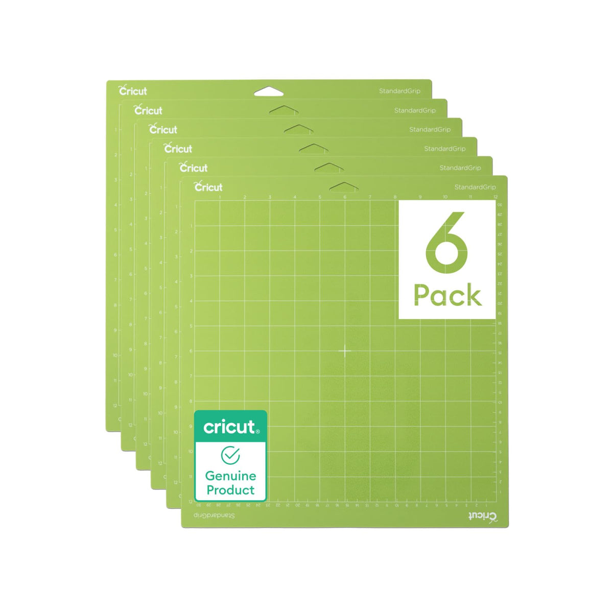Cricut StandardGrip Mat 12x12 (6 Pack)