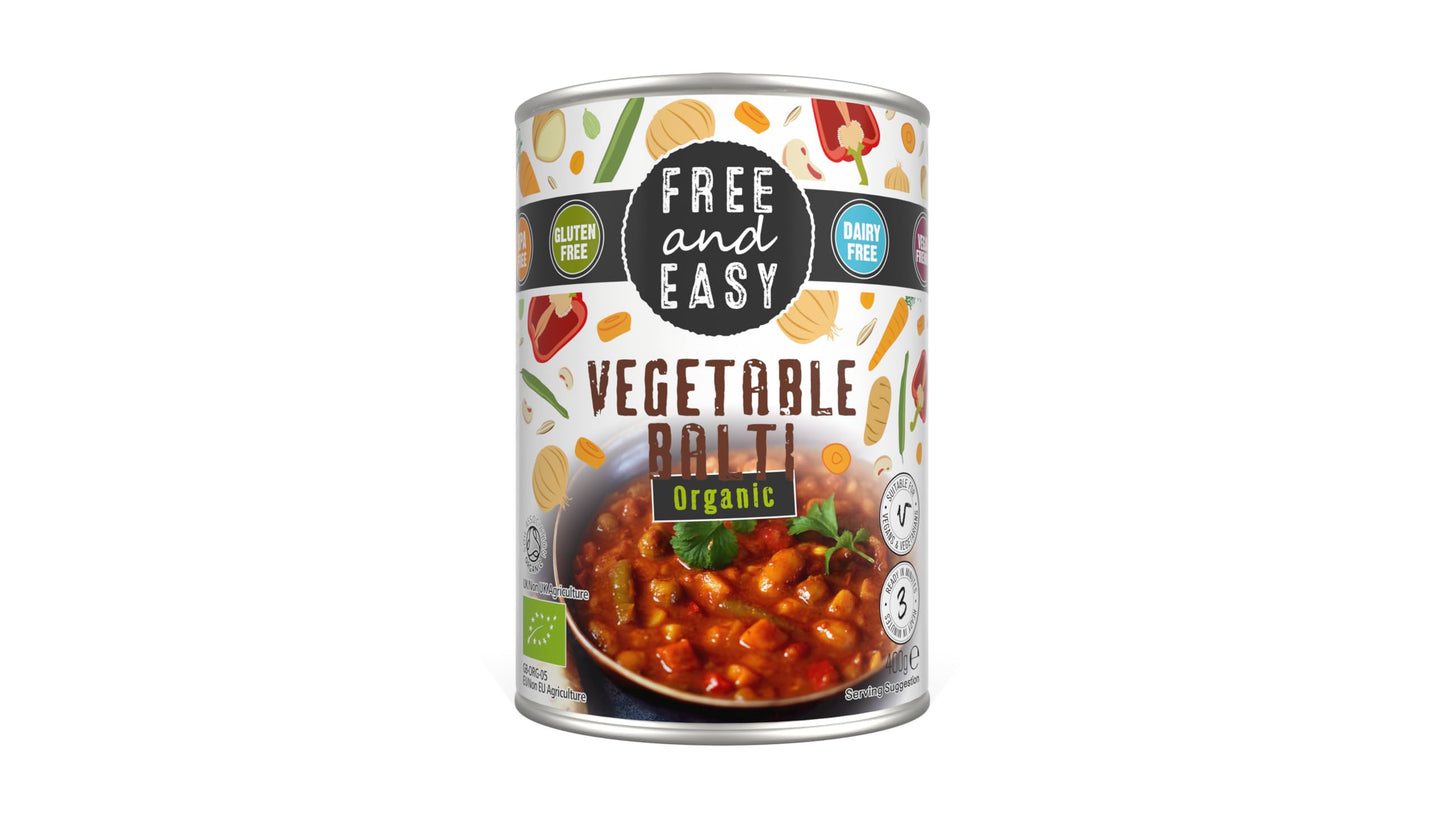 Free & Easy Vegetable Balti 400 g (Pack of 6)