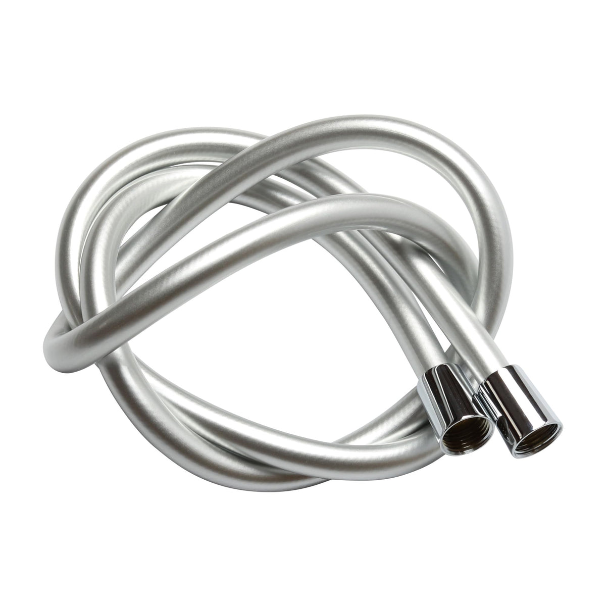 YOSSEE Long Easy Clean Shower Hose 2 Meters / 78.74 inch - Smooth PVC with Anti-Twist Brass Connections - Universal Replacement, Flexible, Kink and