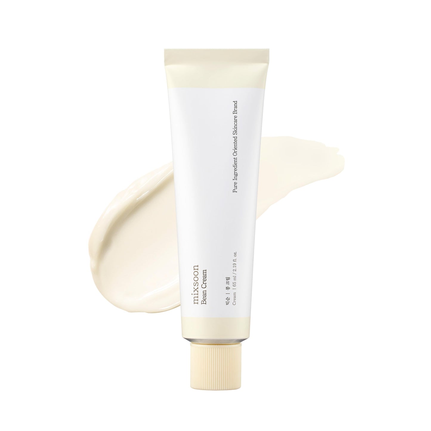 mixsoon Bean Cream, Vegansnail, Nourishing, Long-lasting Soothing Hydration, Pore & Sebum Control, Korean Skin Care (65ml)