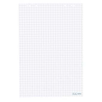 Herlitz 68x99cm Squared Recycled Paper 20 Sheet Flipchart Pad