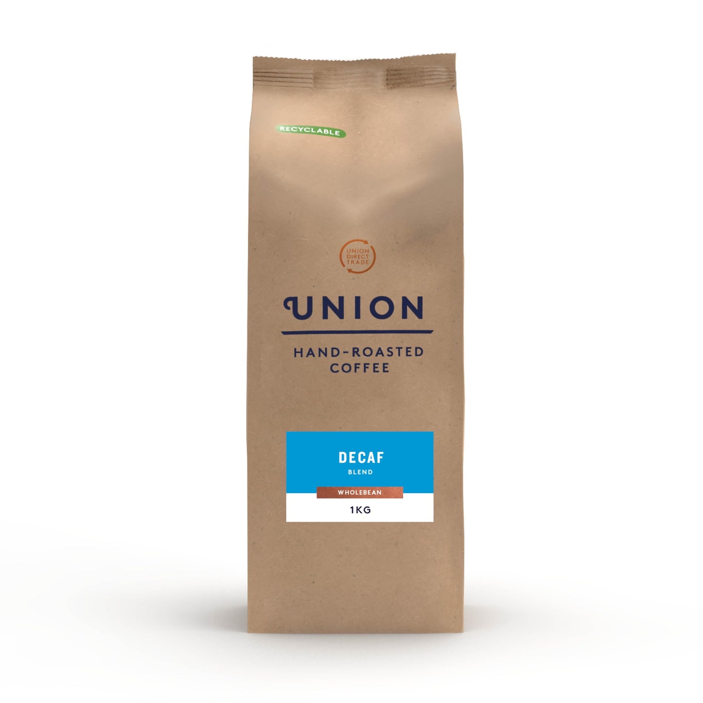 Union Coffee - Natural Process Decaf Coffee (1kg, Whole Bean)