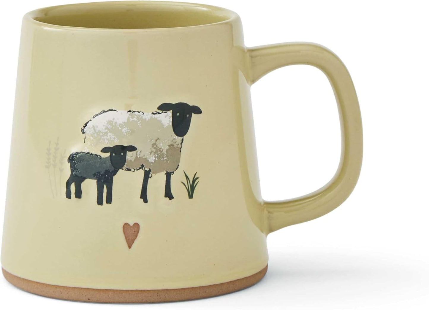 Cooksmart British Designed Conical Coffee Mug, Highland sheep design. New