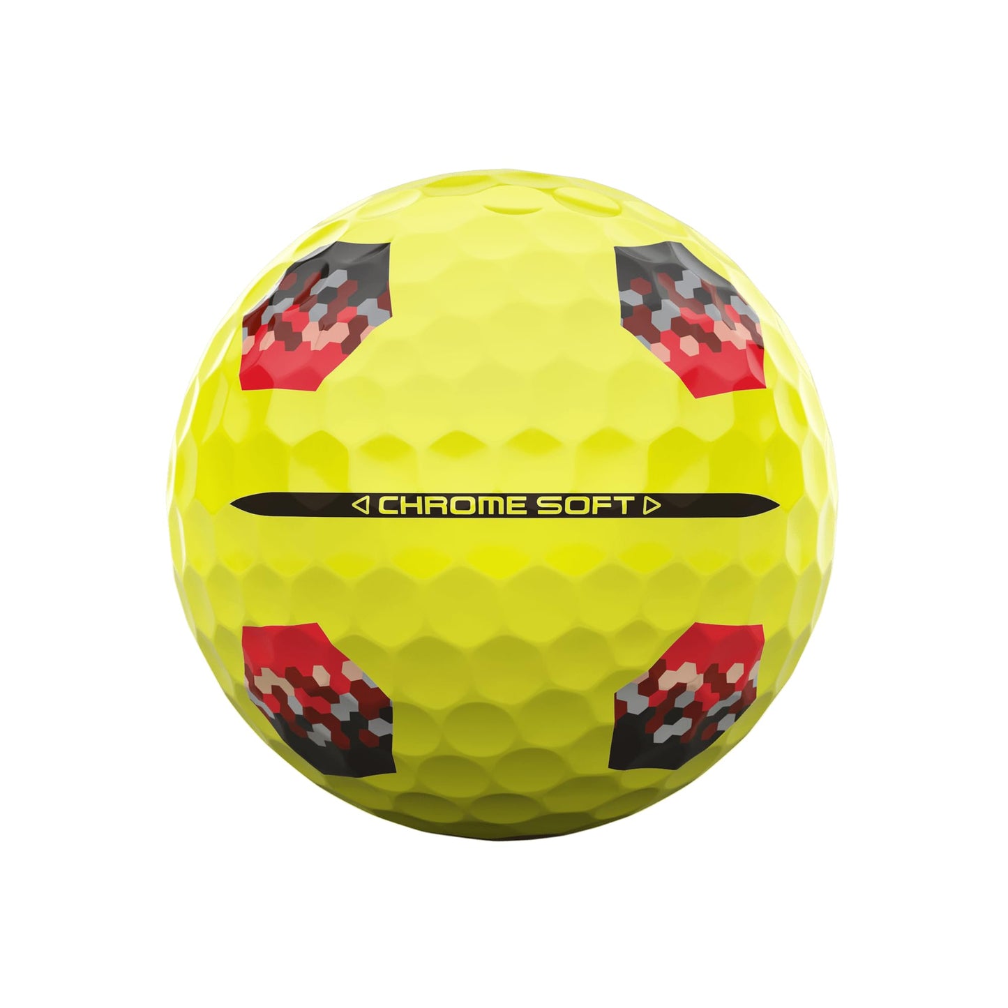 Callaway Golf Chrome Soft Premium Tour Golf Ball 2024 Yellow True Track