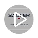 Salter EK5848 Waffle Maker Machine – Non-Stick Dual Waffle Iron Plates, Deep Fill Belgian & American Waffle Machine, Adjustable Temperature Control, Cool Touch Handle, Savoury Snacks & Desserts, 1600W