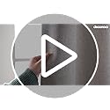 Deconovo 100% Blackout Curtains Faux Linen Eyelet Energy Saving Curtains for Childrens Bedroom Pale Khaki W46 x L90 Inch One Pair