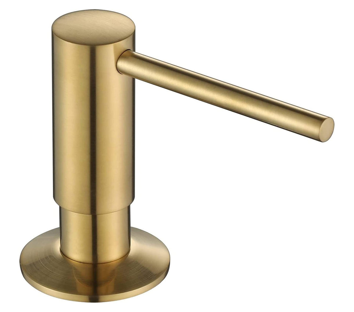 Maizoon Soap Dispenser Copper Press Type for Kitchen Sink Multifunctional Use Durable Easy to Clean Large Capacity with Rotate 360 Degrees Pump Head