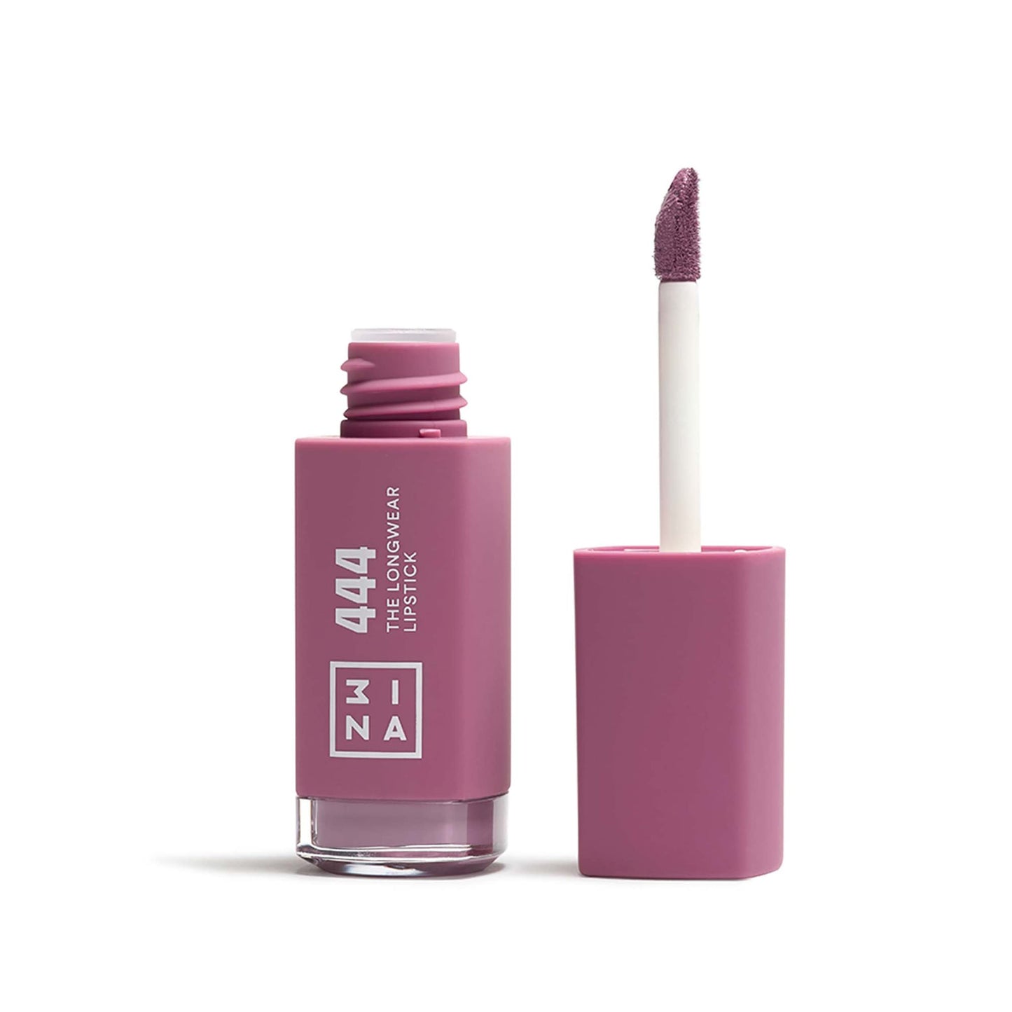 3INA MAKEUP - The Longwear Lipstick 444 - Lilac Long Lasting - Matte Liquid with Hyaluronic Acid