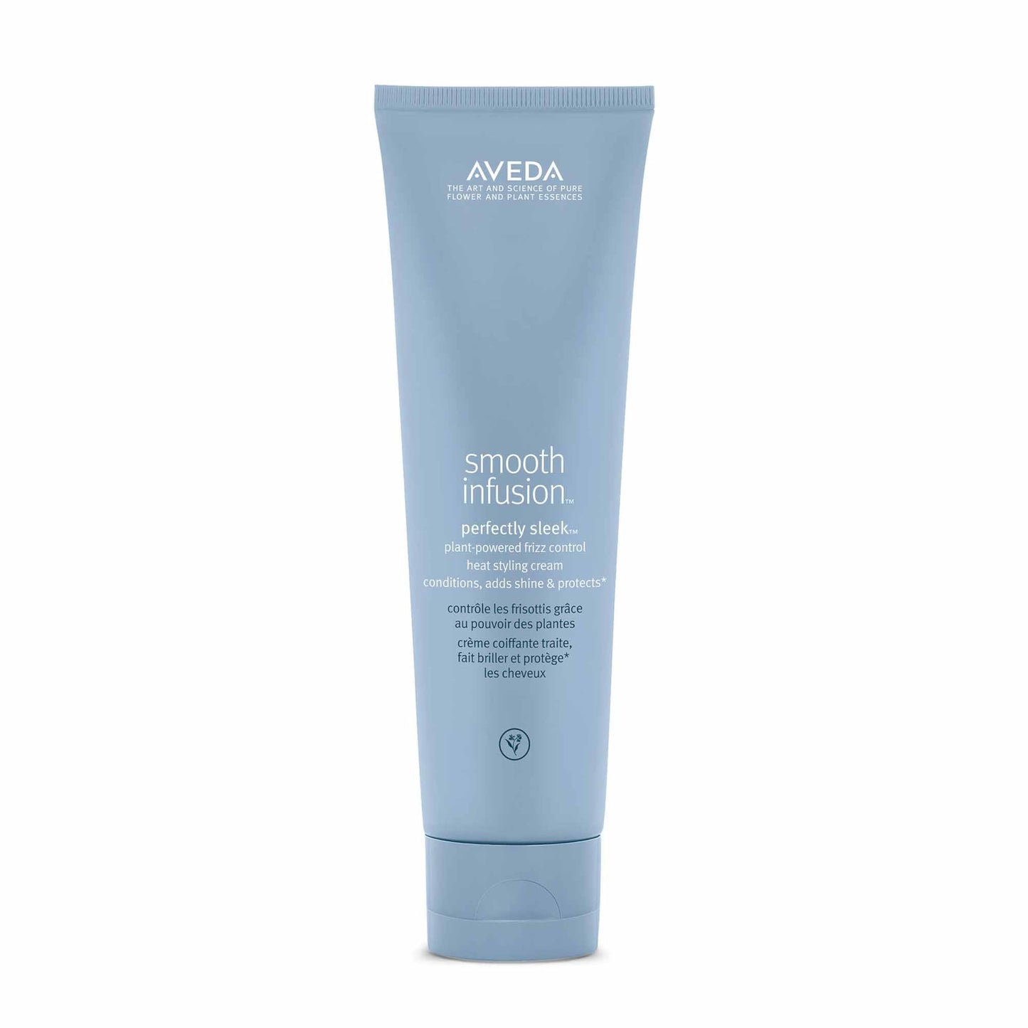Aveda Smooth Infusion Perfectly Sleek | Heat-Activated Hair Styling Cream | Curly & Coily Hair | Protects Against Frizz, Humidity & Heat | Silicone