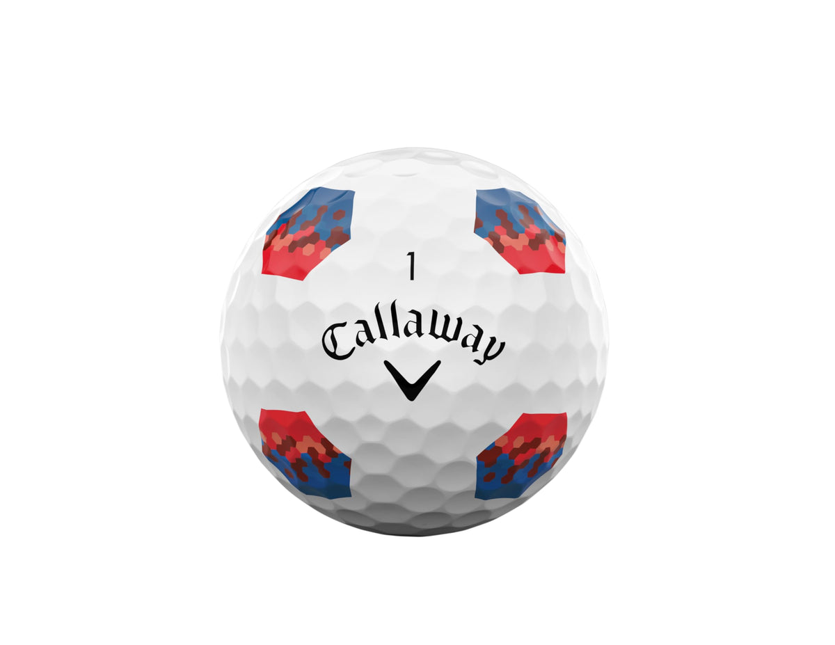 Callaway Golf Chrome Soft Premium Tour Golf Ball 2024 White True Track