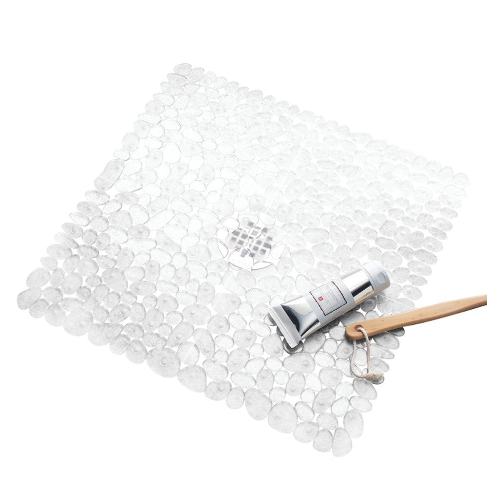 iDesign Pebblz 80210EU Shower Mat Transparent