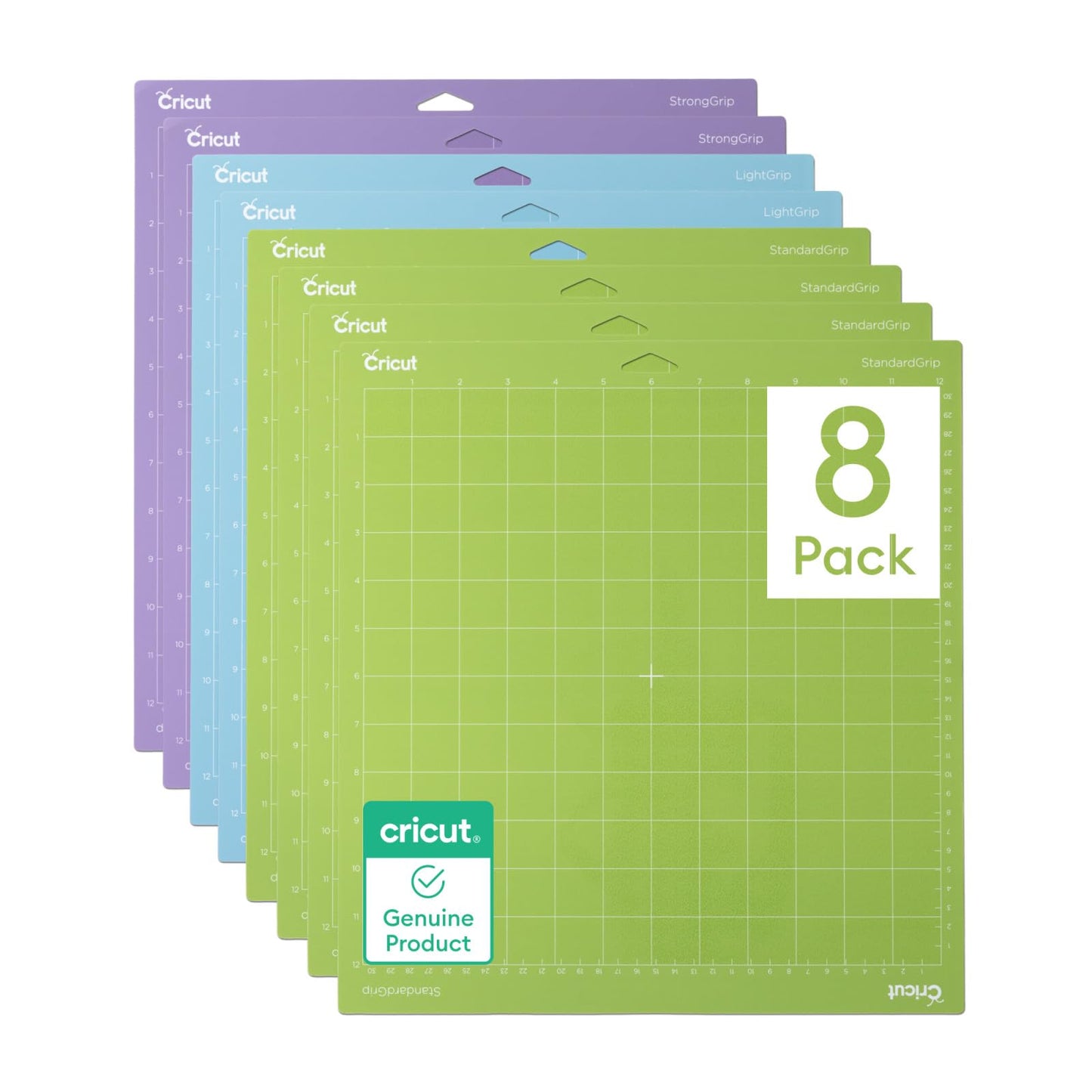 Cricut Variety Pack Mat 12x12 (8 Pack)