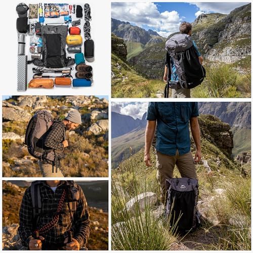 Naturehike 60L Internal Frame Hiking backpacking backpack, Camping Waterproof Mountaineering Bag,Outdoor Daypack with Rain Cover