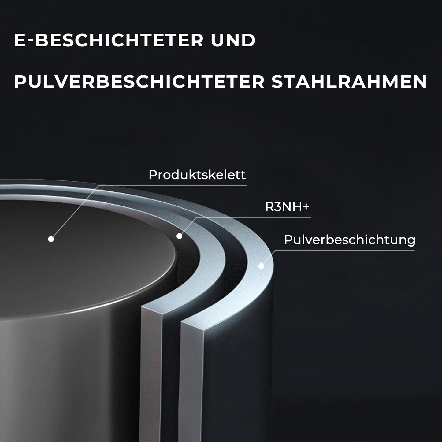 Grand patio Coffee Table Side Table Round End Table for Outdoor 70CM X 70 CM Lightweight Beside Table for Garden Terrace Living Room Office Outdoor