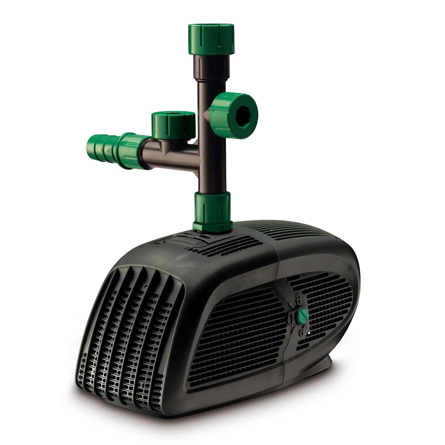 Blagdon Midipond High Performance Pond Pump to Run Fountains, Waterfalls & Filters, 5 Fountain Heads, Adjustable Extension Pipes, Fittings Included,