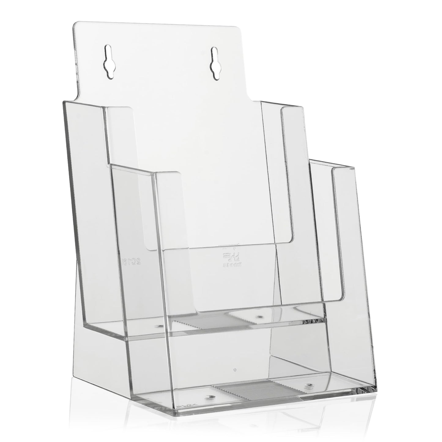Pack of 2 Taymar brochure/Flyer Stand 2 compartments DIN A5 Consecutive