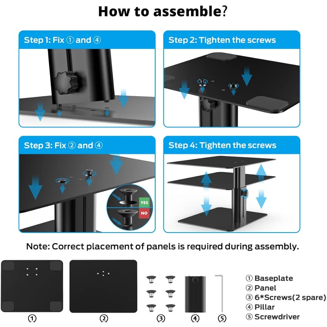 BoYata Monitor Stand Riser, Metallic Adjustable Height Desktop Stand Storage Organizer Compatible with Display, Computer, Laptop, iMac, TV, PC, Printer and All Screen Display