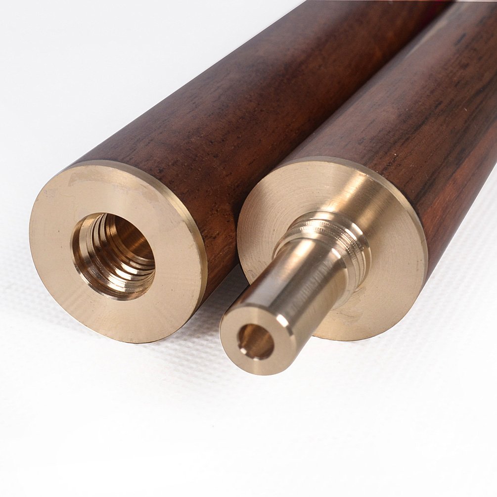 CUESOUL 57 Inch Walnut 3/4 Piece Snooker Cue-18oz