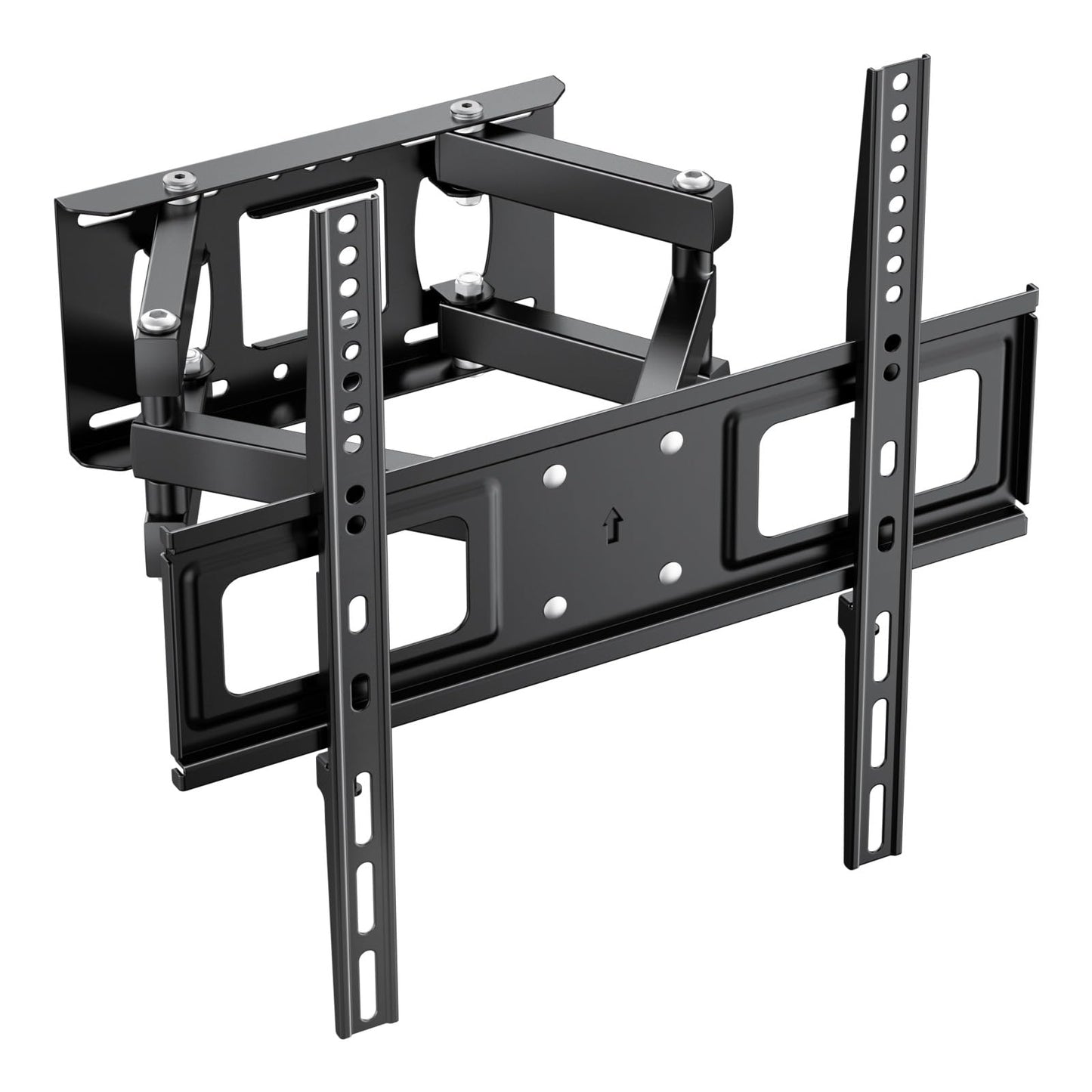 GRIFEMA GB1006-4 TV Wall Bracket for 26-65 inch, Double Arms, Swivel Tilt Extendable TV Wall Mount, up to 35kg, Max VESA 400x400mm with Spirit Level,