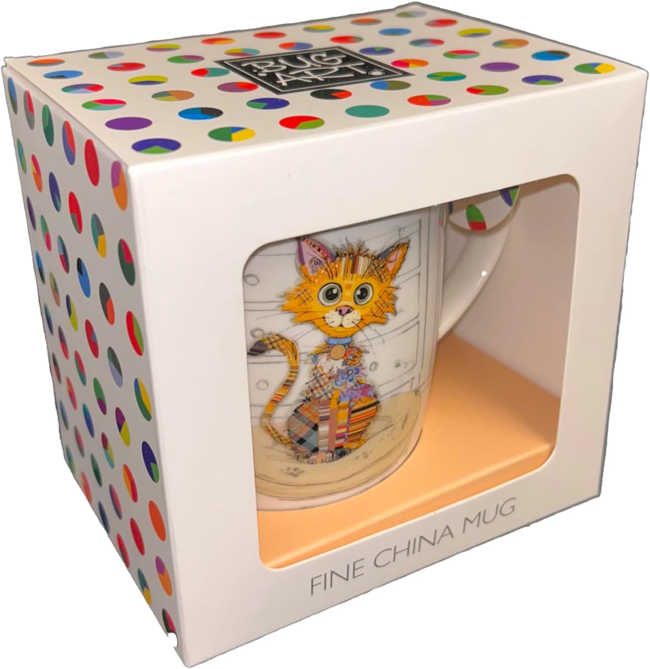Bug Art Kimba Kitten MUG