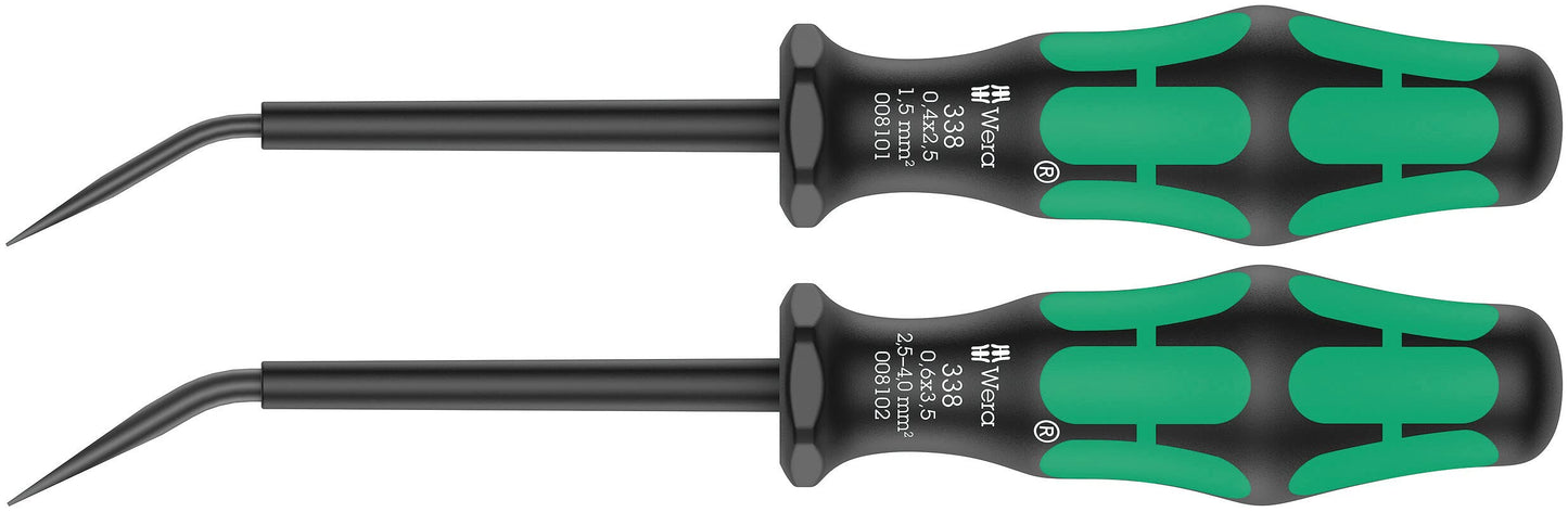 338/2 Set of Actuation Tools for Terminal Blocks (Spring Cages), 2 Pieces - 05008100001