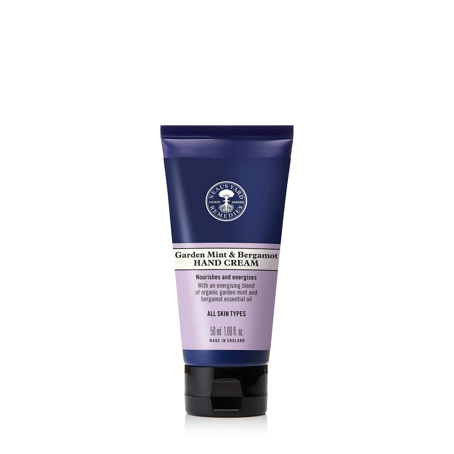 Neal's Yard Remedies Garden Mint & Bergamot Hand Cream | Smells Garden Fresh & Nourishes Skin | 50ml