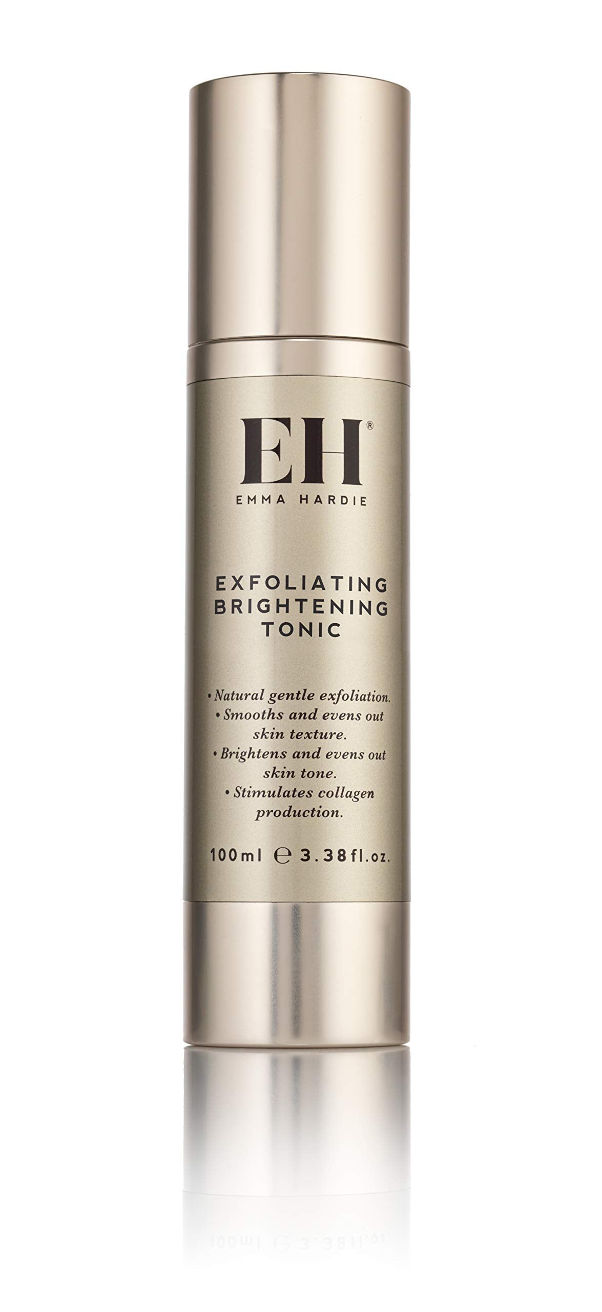 Emma Hardie 100ml Exfoliating Brightening Tonic with AHA & BHA, Reduces Signs of Ageing and Increases Skin Elasticity, Smooths & Revitalises Skin,