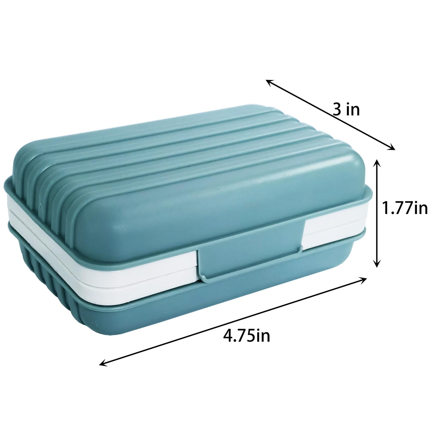Lofekea Travel Soap Case, Shower Bar Soap Dish Holder, Soap Box Container