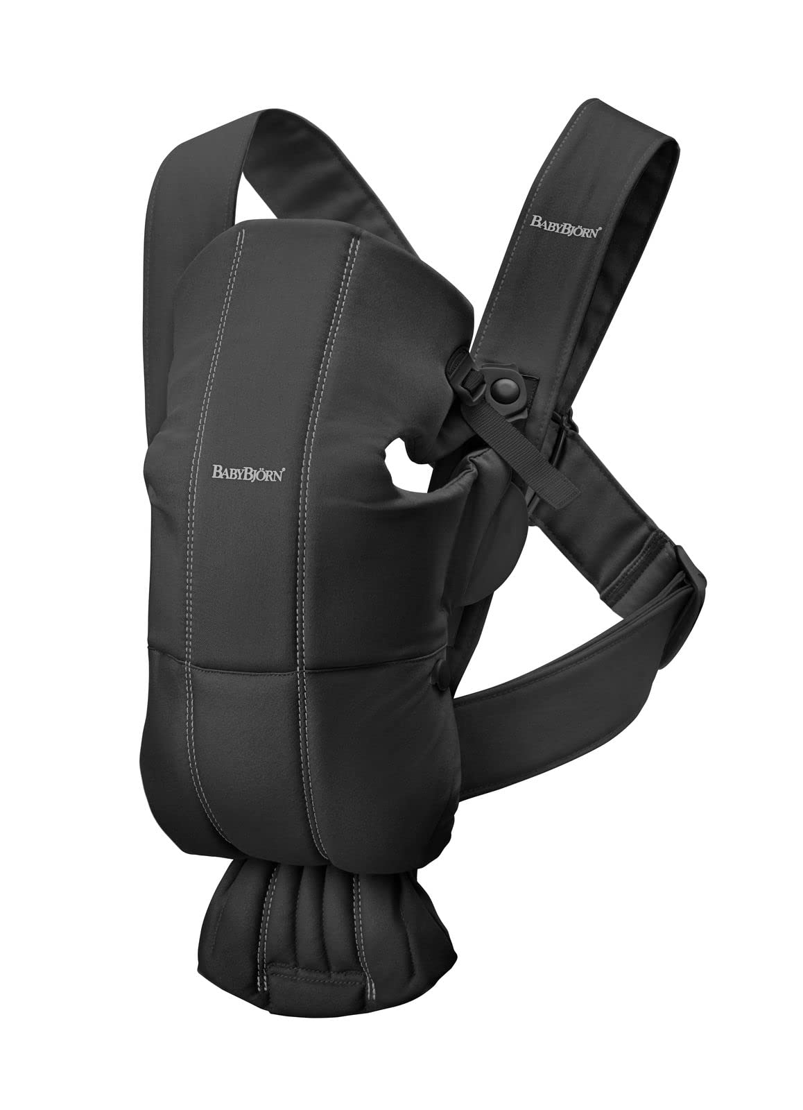 BabyBj?rn Baby Carrier Mini, Woven, Black