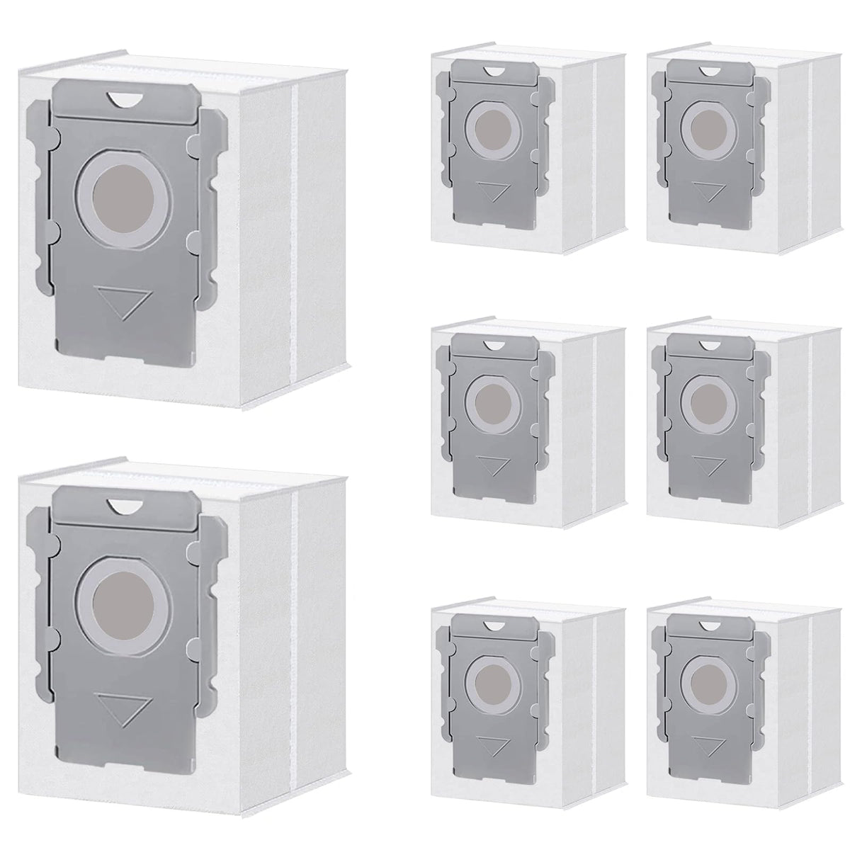 8 Packs Vacuum Bags for iRobot Roomba Clean Base i7, i7+, i8, i8+, i3, i3+, i4, i4+, i5, i5+ i6, i6+, j5, j5+, j6, j6+, j7, j7+, j8, j8+, s9, s9+, j9,