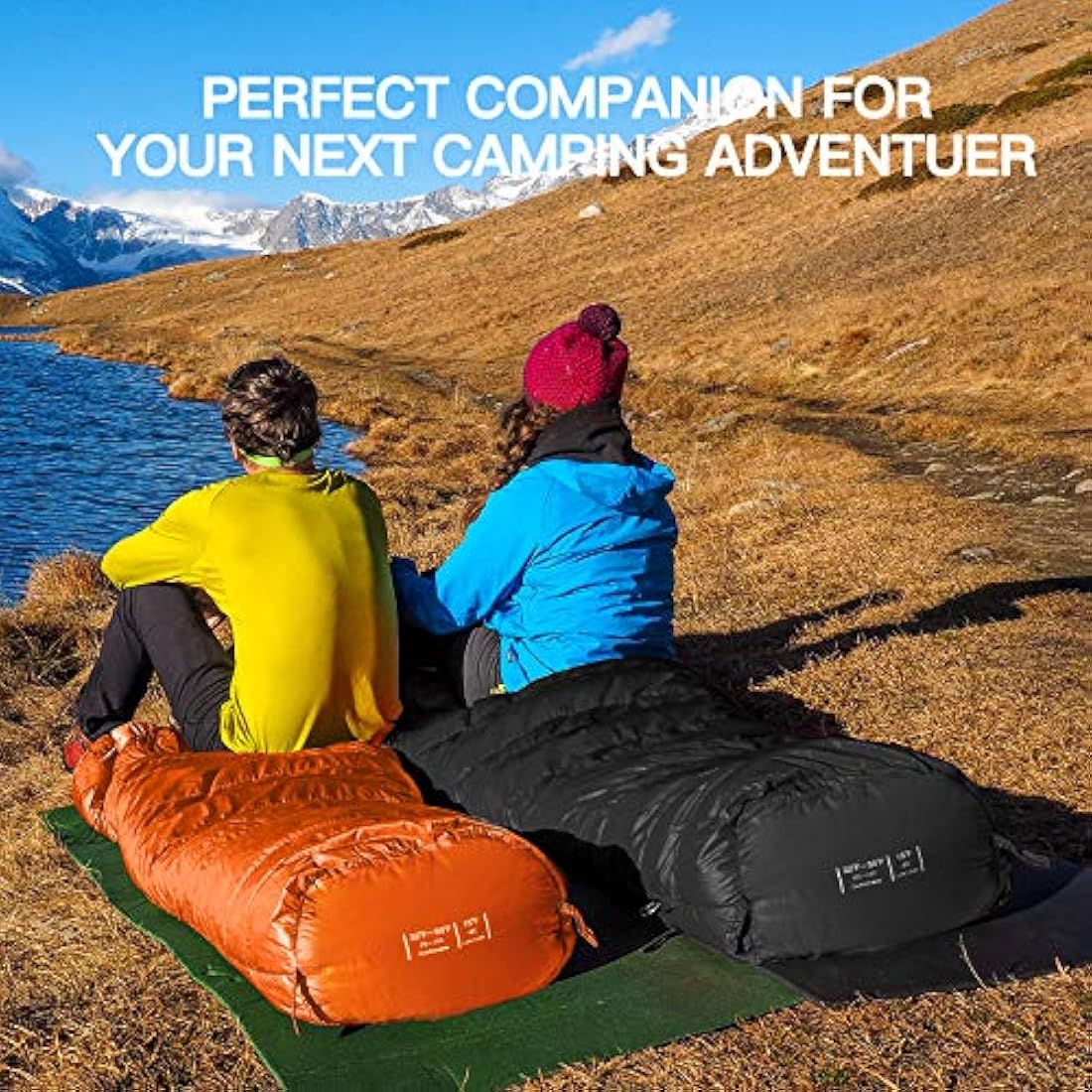 Bessport Sleeping Bag, 4 Seasons 0°C Sleeping Bag, Small Pack Size & Ultralight Outdoor Sleeping Bag, Mummy Sleeping Bag for Camping, Travel, Outdoor and Tent