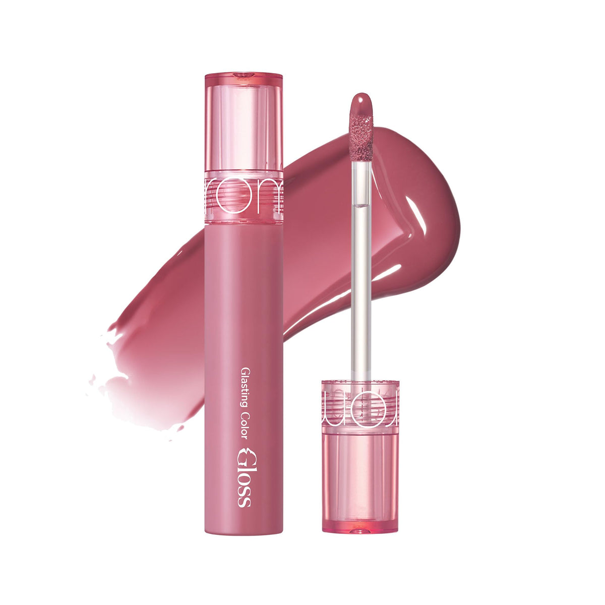 rom&nd Glasting Color Gloss 04 GRAPY WAY ?Plumping and Juicy Glow finish with refractive oil, Long-lasting, Vidvid Color?4g 0.14oz (1er Pack)