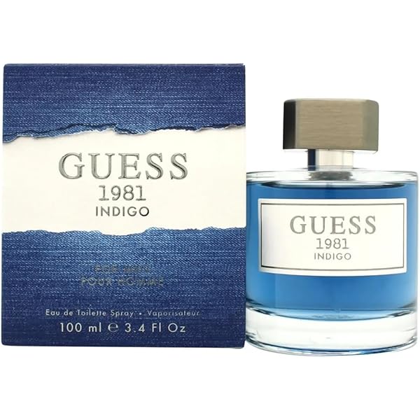 Guess 1981 Indigo Eau de Toilette 100ml Spray Men's Fragrance