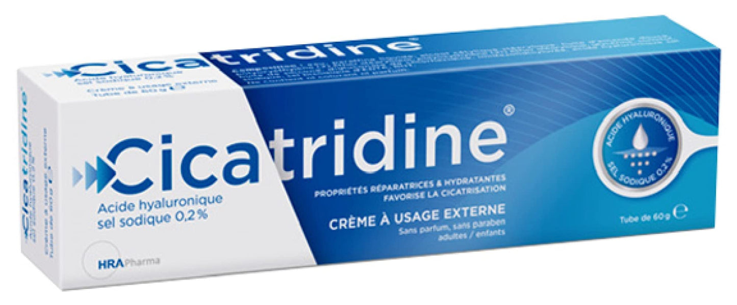 HRA Pharma Cicatridine Hyaluronic Acid Cream, 60 g