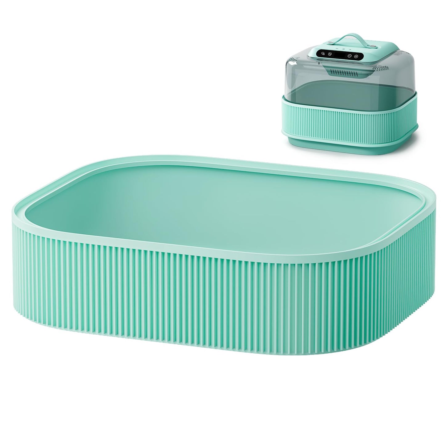 Resiners Silicone Rubber Extender for G3 Resin Curing Machine, Curing Accessories for Extra-Large Molds Under 16cm/6.3", Easy to Clean and Store,