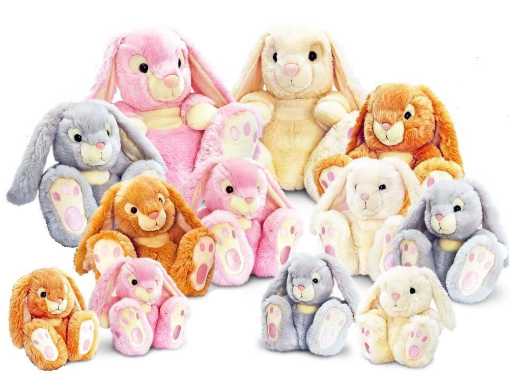 Cuddly Soft Keel Toys Patchfoot Bunny Rabbit 35cm one supplied