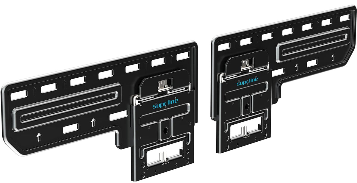 Supcline Ultra Slim TV Wall Bracket for 42 to 100 inch Flat & Frame TVs, Only 0.31? Low Profile Flat to Wall TV Mount, Micro Gap Wall Mount TV