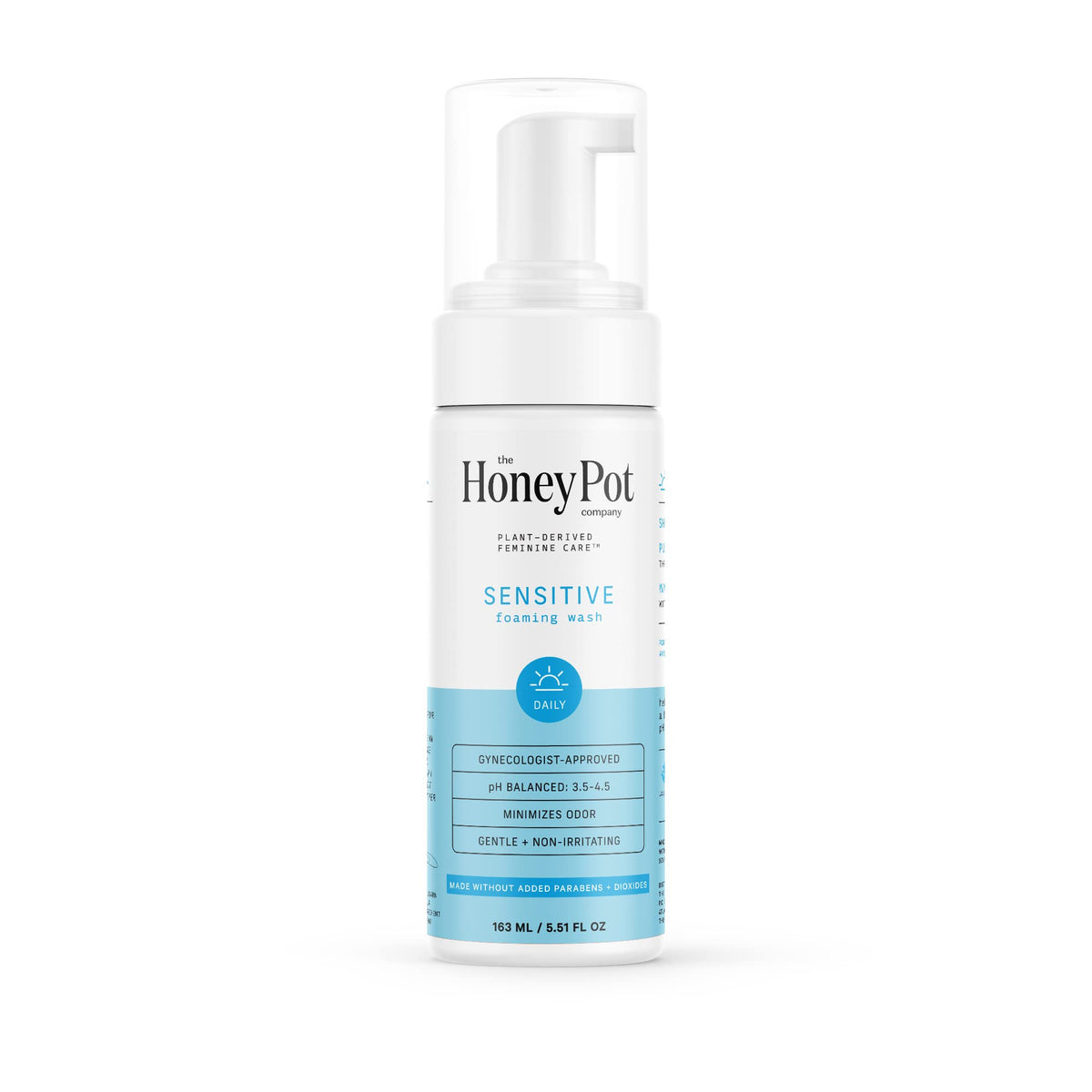 The Honey Pot Company - Sensitive Feminine Wash - Herbal Infused Natural Hygiene Wash for Sensitive Skin Types - PH Balanced Plant Based Wash Free