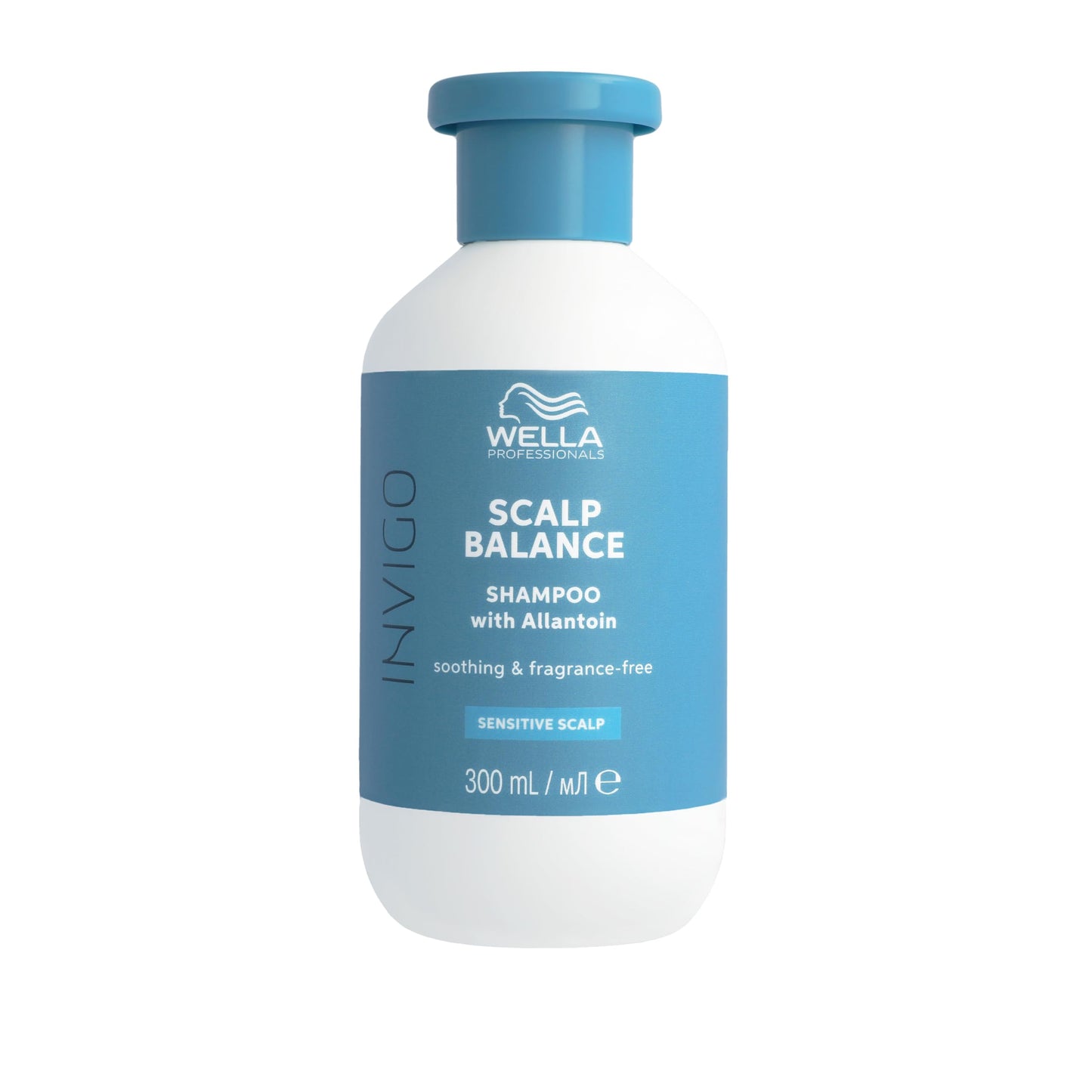 Wella Professionals Invigo Scalp Balance Senso Calm - Gentle Cleansing Shampoo - Soothing Scalp Shampoo For Itchy Sensitive Scalps with Allantoin -