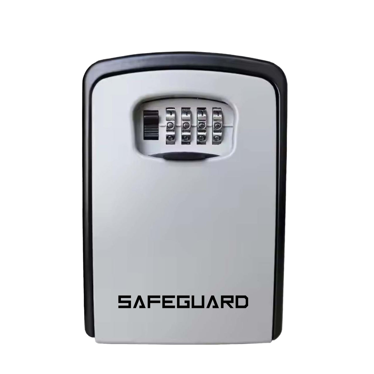 D&S London Safeguard Key Safe ? Extra-Large Police Approved Lock Box for Outdoor Use, Wall-Mounted, 4-Digit Combination, Waterproof Alloy Body, Police