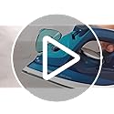 Philips Perfect Care 3000 Series Steam Iron, 2600 W Power, 40 g/min Continuous Steam, 200 g Steam Boost, 300 ml Water Tank, Ceramic Soleplate, Blue (DST3040/79)