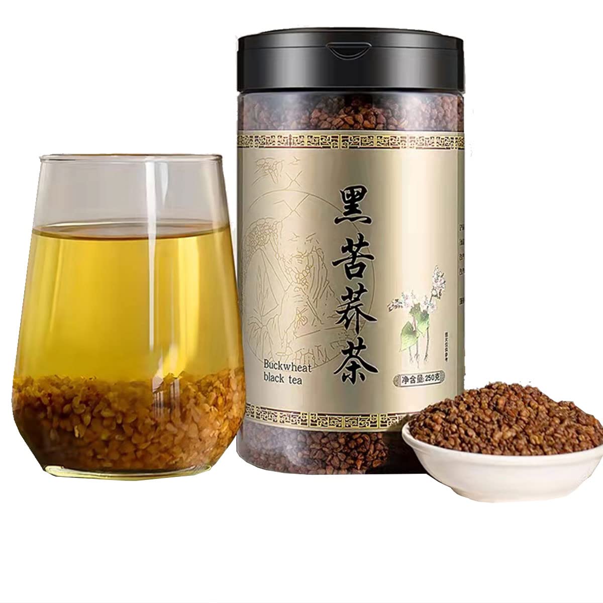 Buckwheat Tea black buckwheat tea barley tea 17.6 oz/500g