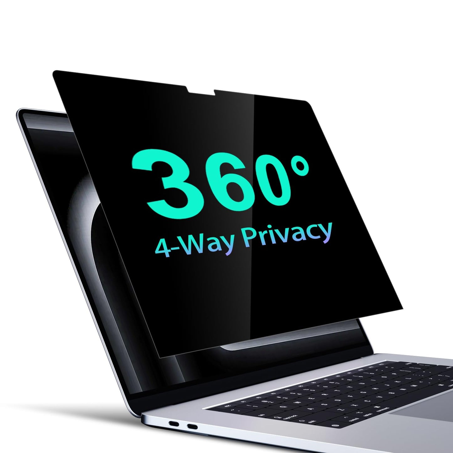 STARY Privacy Screen for MacBook Air 13.6 Inch (2022-2025,M4,M3,M2), Laptop Privacy Film All Round Anti Peeping Blue light Glare MacBook Protection