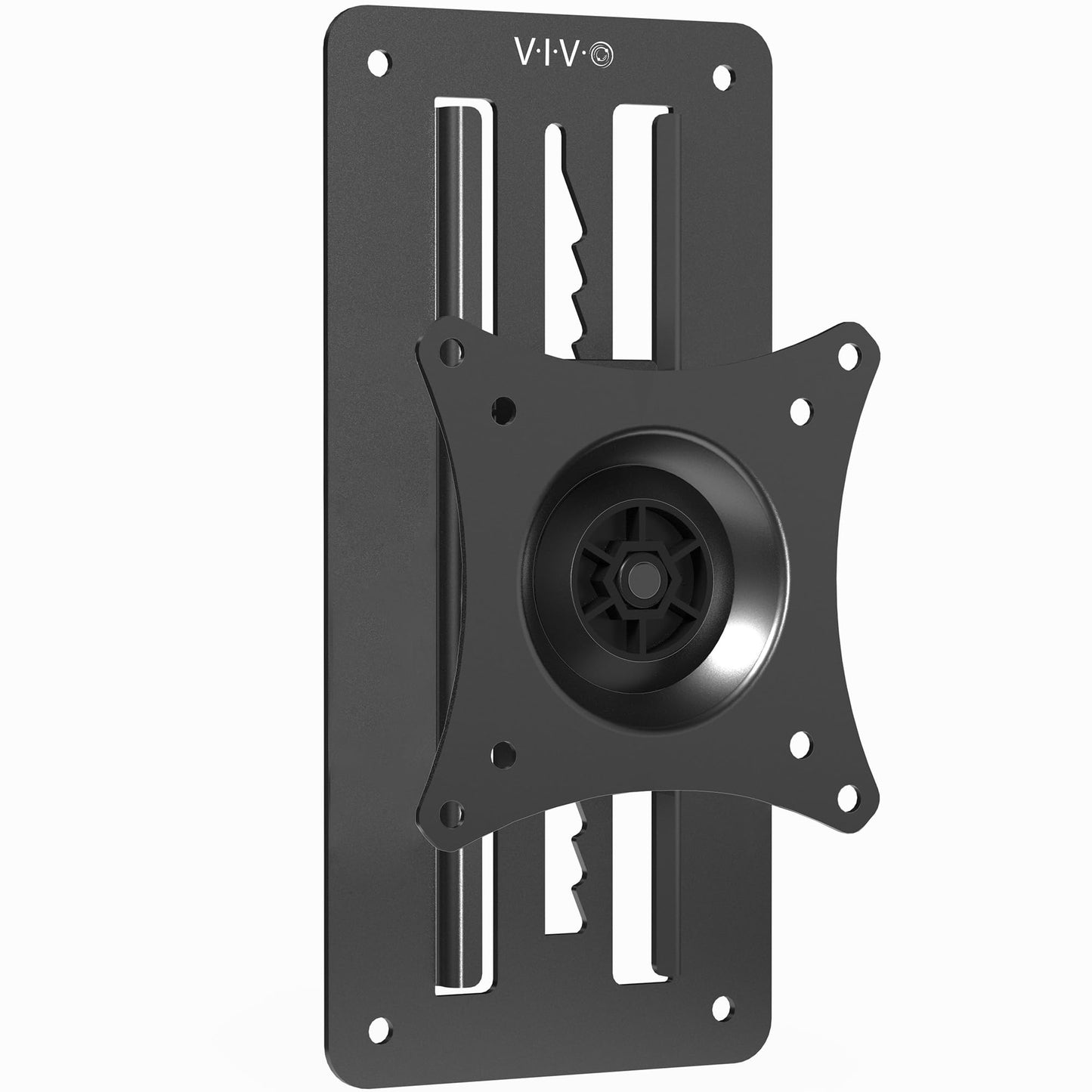VIVO Height Adjustable 17 to 32 inch Single Monitor Articulating Wall Mount for Standing Workstations, Fits 1 Screen with Max VESA 100x100mm, Black,